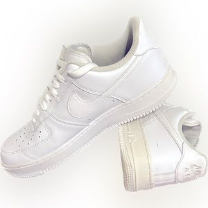 Nike Air Force 1, Low, Men’s, Size 10.5, White